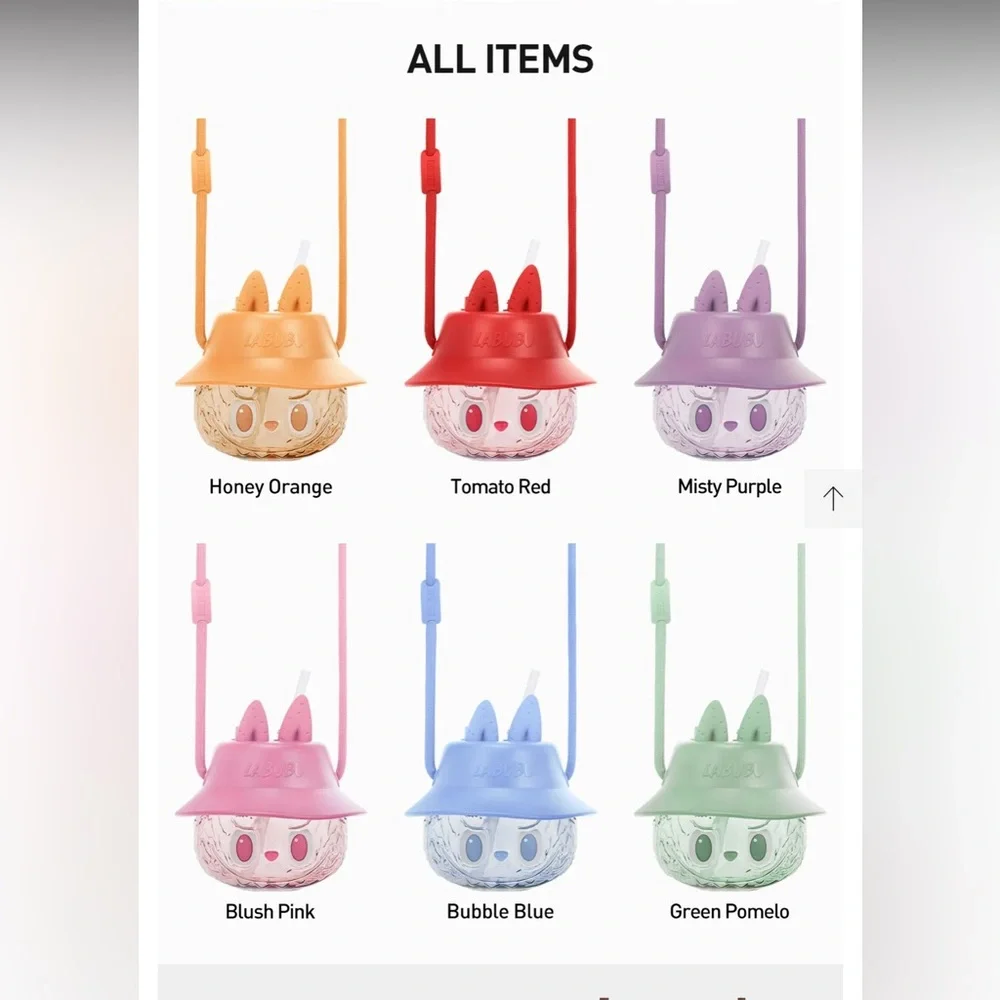 Pop Mart LABUBU The Monsters Wacky Mart Tumbler 6 Blind Box Full Set